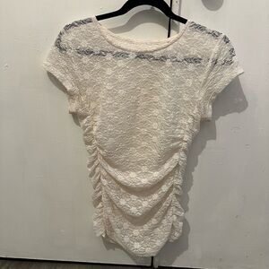 FREE PEOPLE LACE TOP